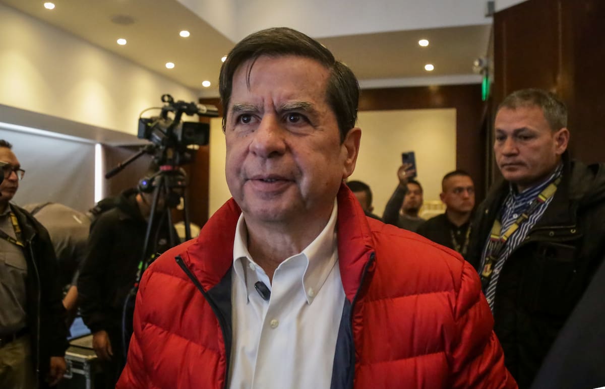 Exministro del Interior y excandidato presidencial, Juan Fernando Cristo. // Foto: Colprensa - Catalina Olaya