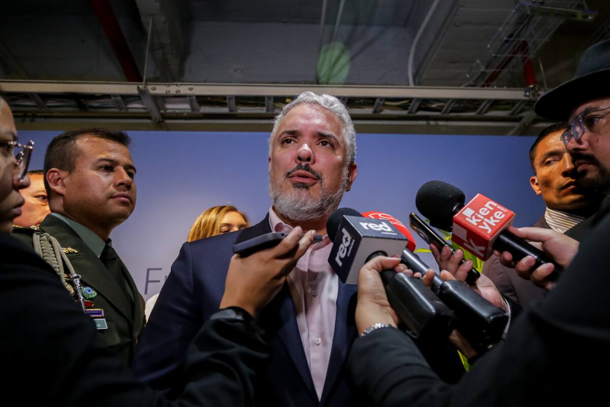 El expresidente de la República, Iván Duque Márquez. // Colprensa - Mariano Vimos.