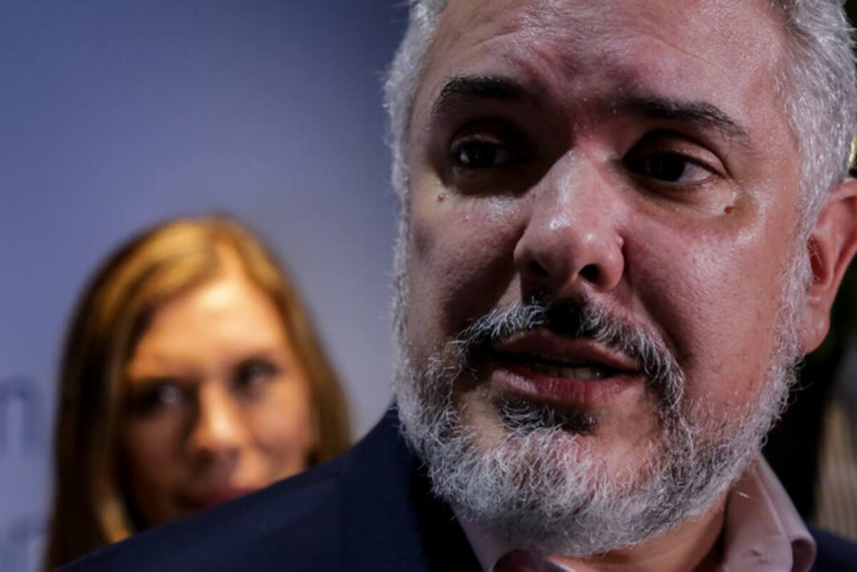 El expresidente de Colombia, Iván Duque arremetió contra Nicolás Maduro. Foto: Colprensa