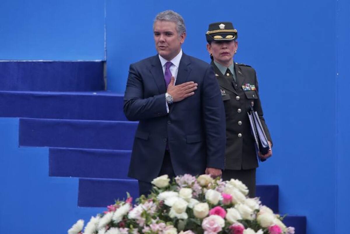 Iván Duque, hospitalizado de emergencia en la Fundación Santa Fe.