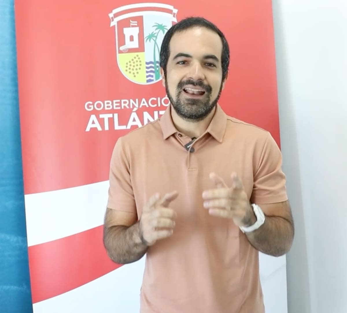 Iván Urquijo, director de Indeportes Atlántico.//Cortesía.