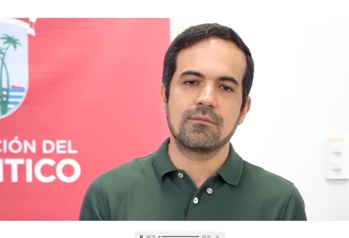 Iván Urquijo Osorio, director de Indeportes Atlántico.//Cortesía DCGDA.
