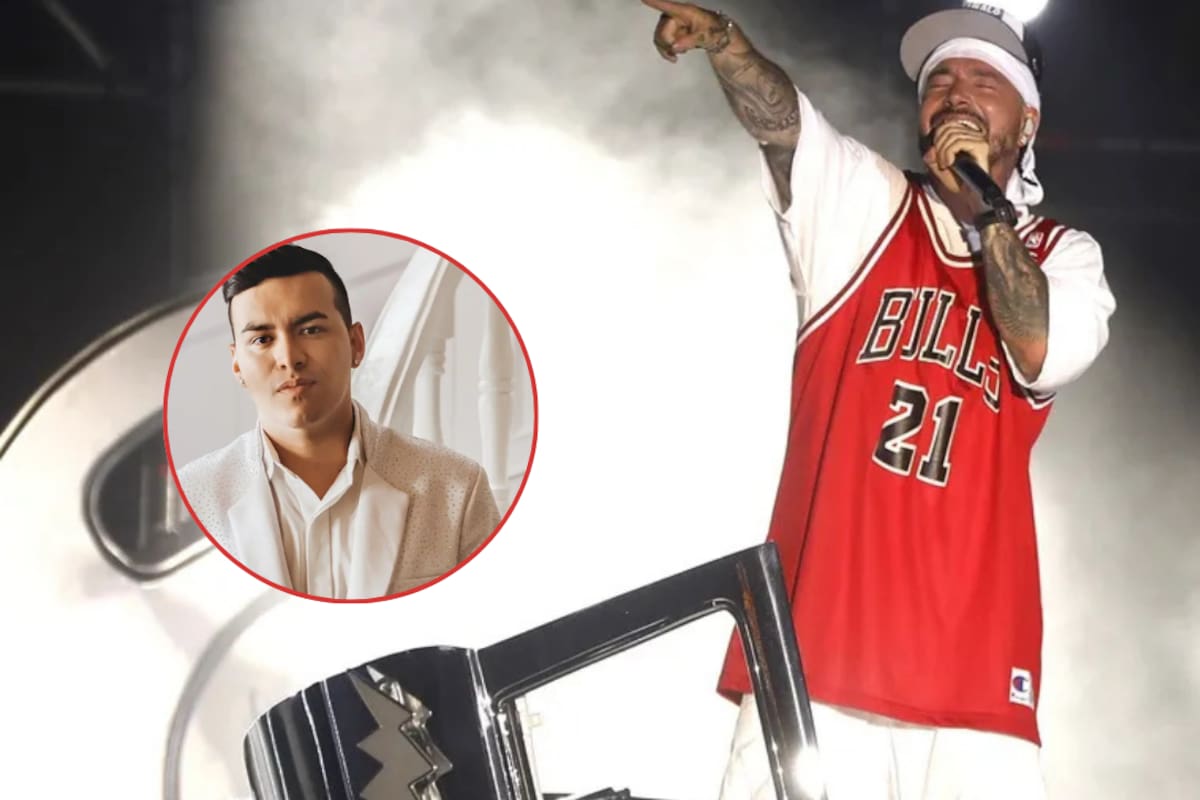 J Balvin rindió homenaje a Yeison Jiménez en su primer concierto del año