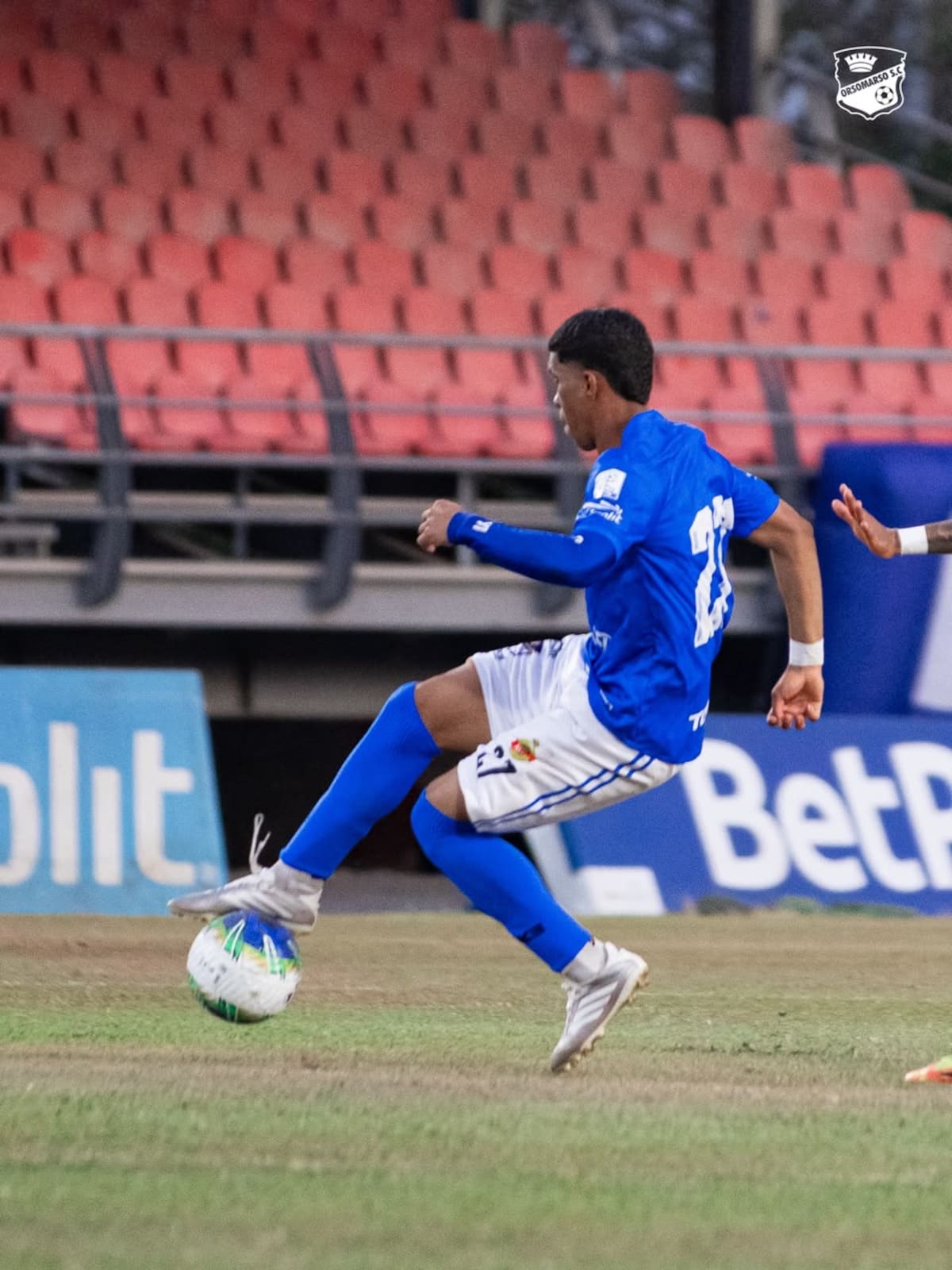 Jader Contreras, talento cartagenero que se abre paso en Orsomarso. //Cortesía: Orsomarso.