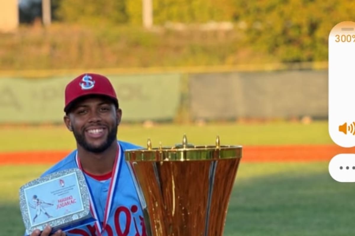 Jaider Morelos, el cartagenero que fue campeón en el béisbol de Croacia