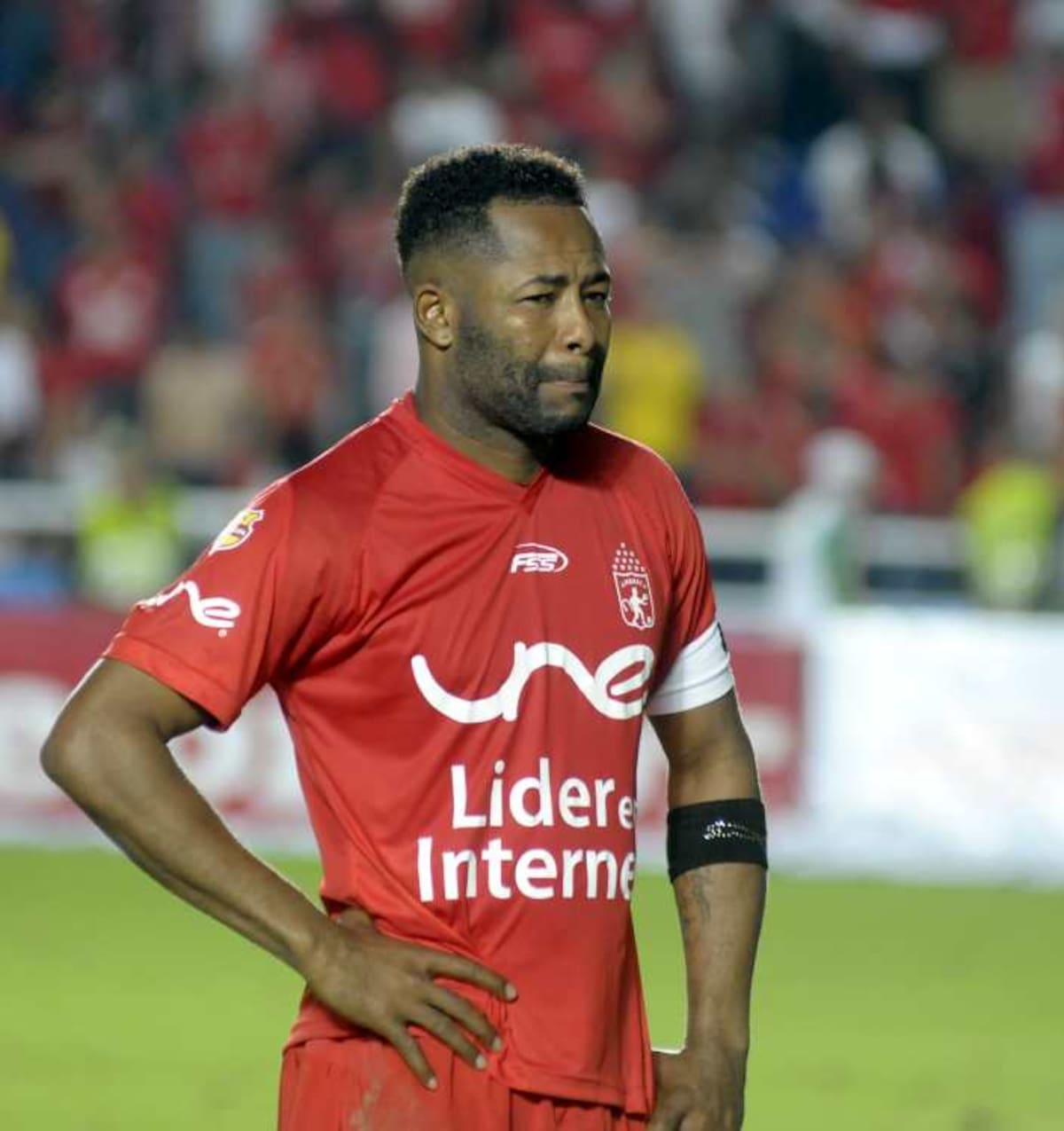 Jairo "El Tigre" Castillo pasó del cielo al infierno. Anotó el gol de la ventaja ante Patriotas pero desperdició un penalti que llevó al América a la B. COLPRENSA