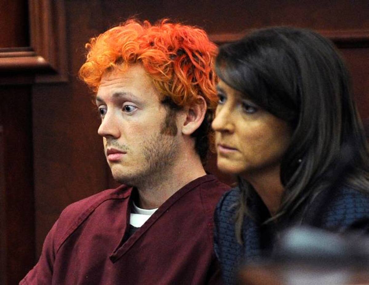 James Holmes junto a su abogada. AP RJ Sangosti