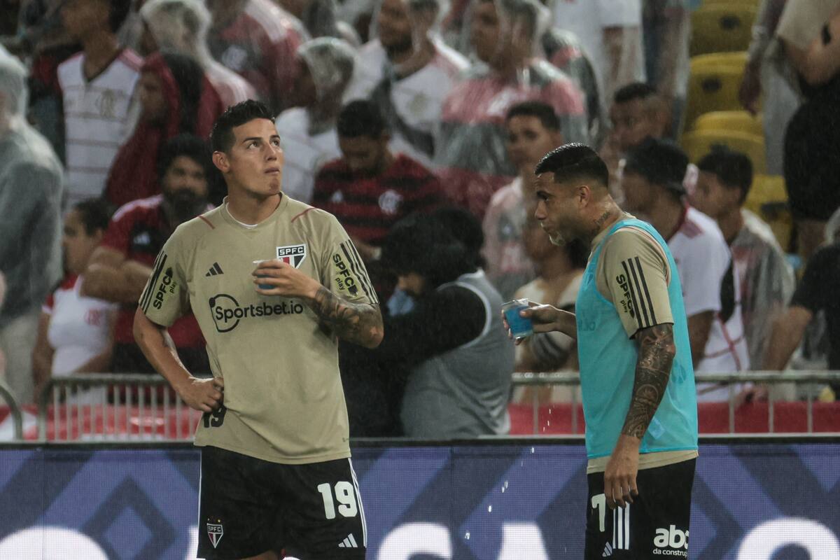 El colombiano James Rodríguez tendría una lesión crónica