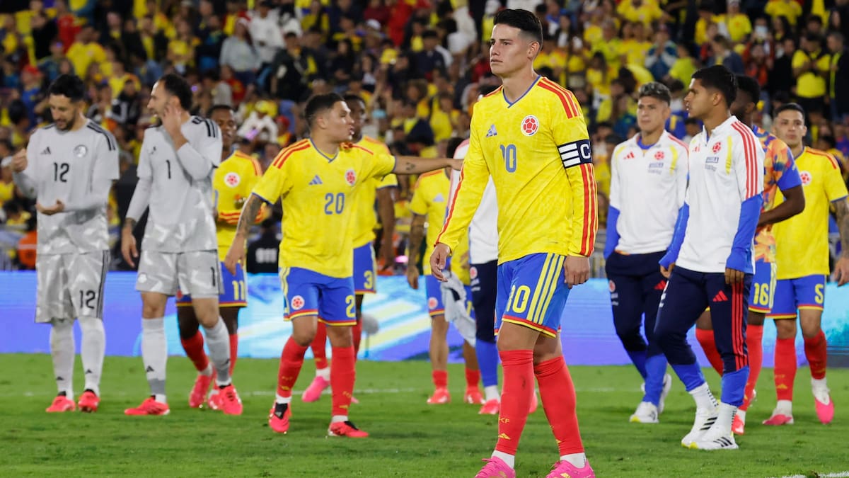 James Rodríguez, capitáb de la selección Colombia.//EFE
