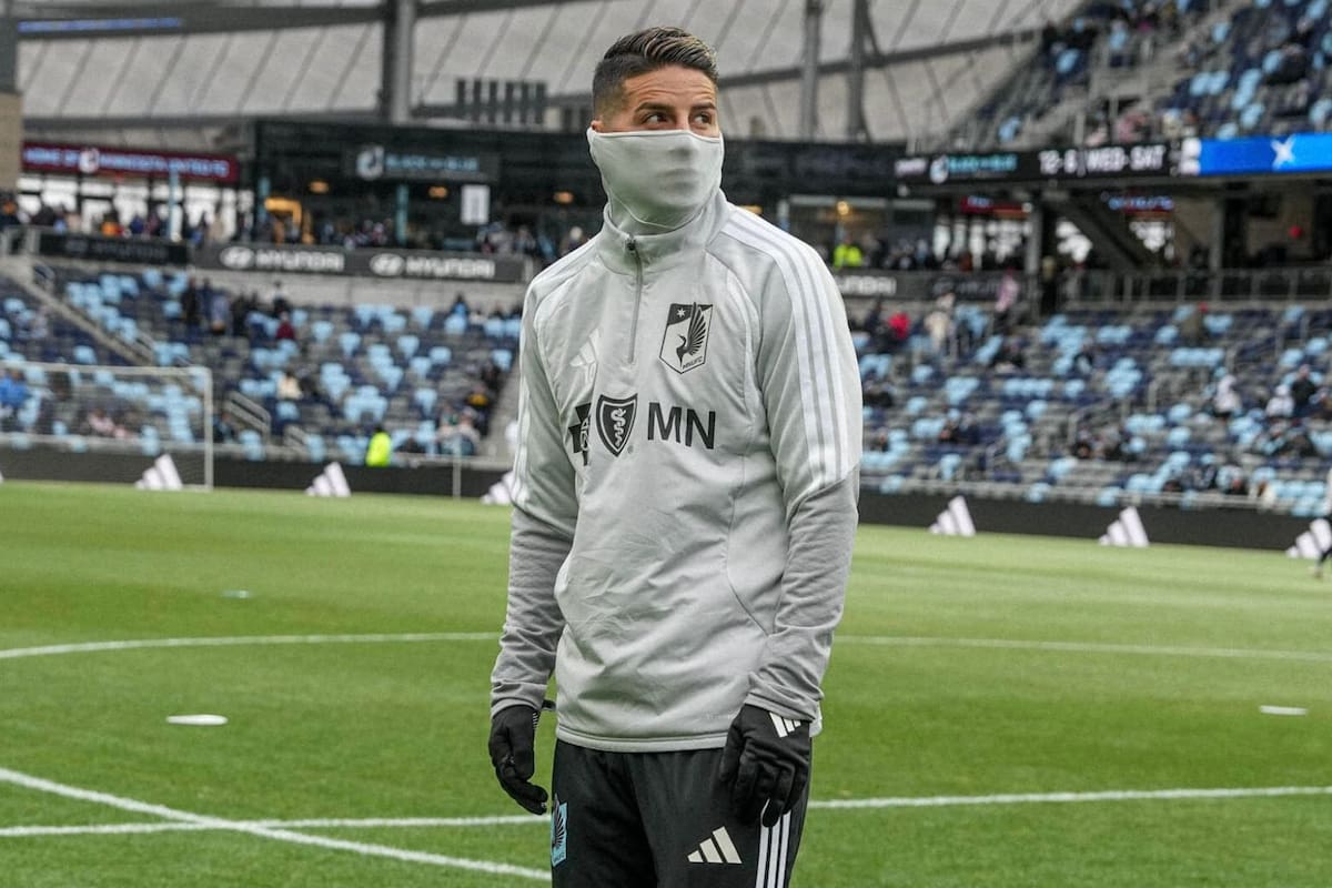 James Rodríguez aún no debuta en Minnesota United: el equipo ganó en la MLS