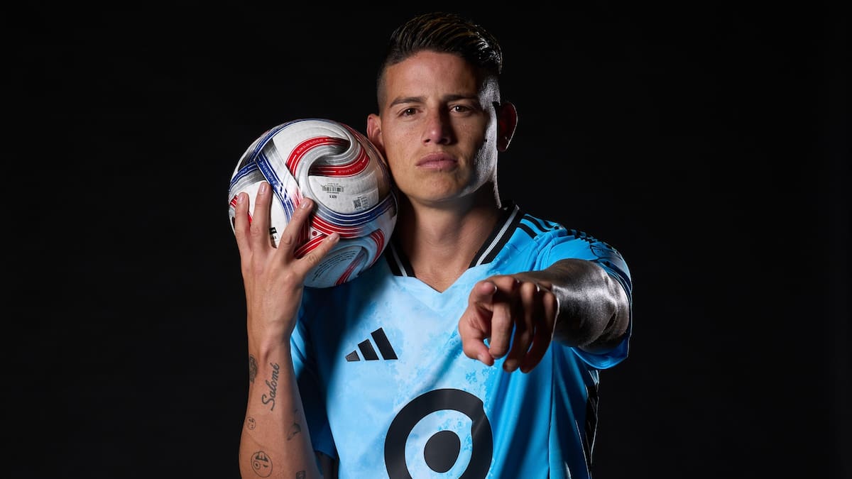 James Rodríguez reveló detalles de su carrera deportivo. Foto: Minnesota.