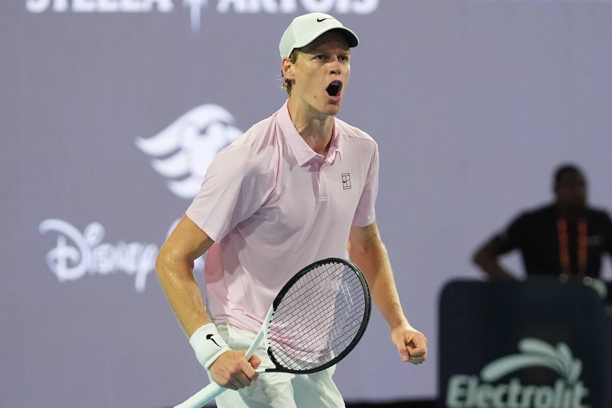 Jannik Sinner va por un nuevo trofeo en el Abierto de Miami: hora y dónde ver