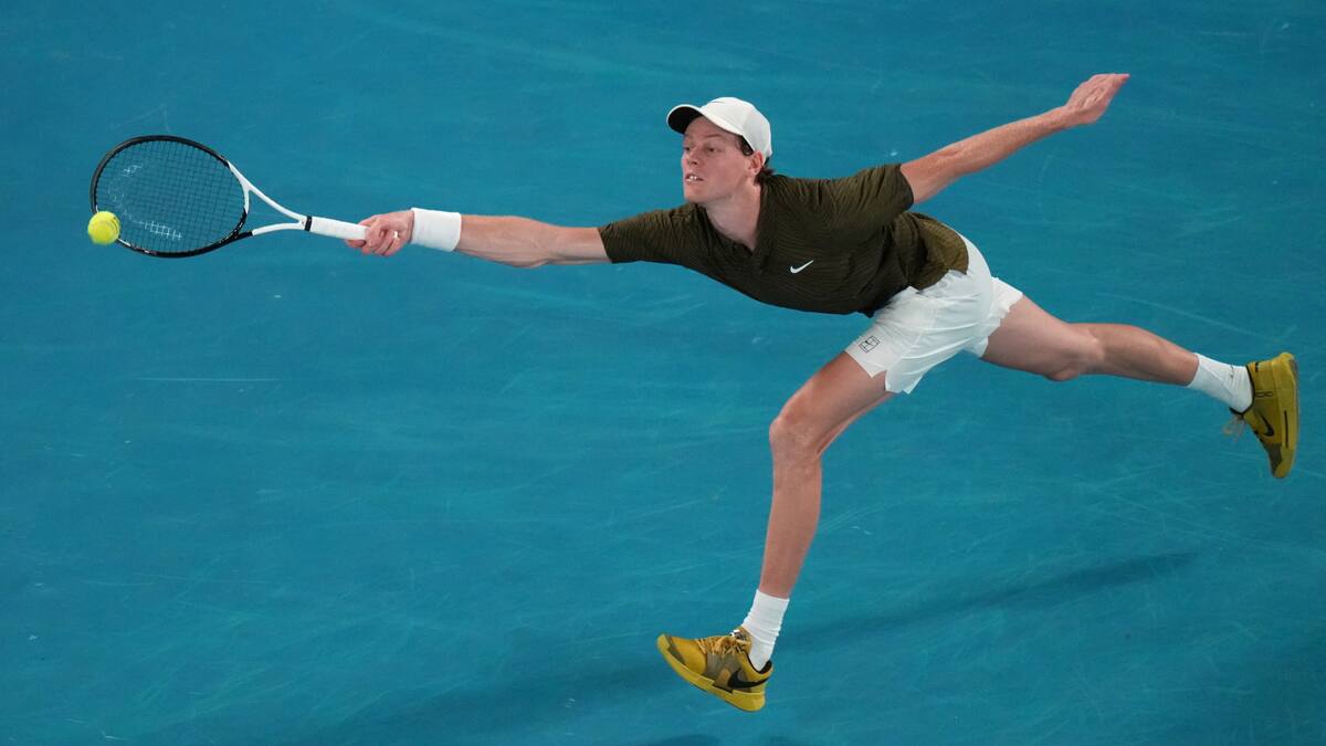 Jannik Sinner se mantiene en la segunda posición. //Foto, AP: Dar Yasin