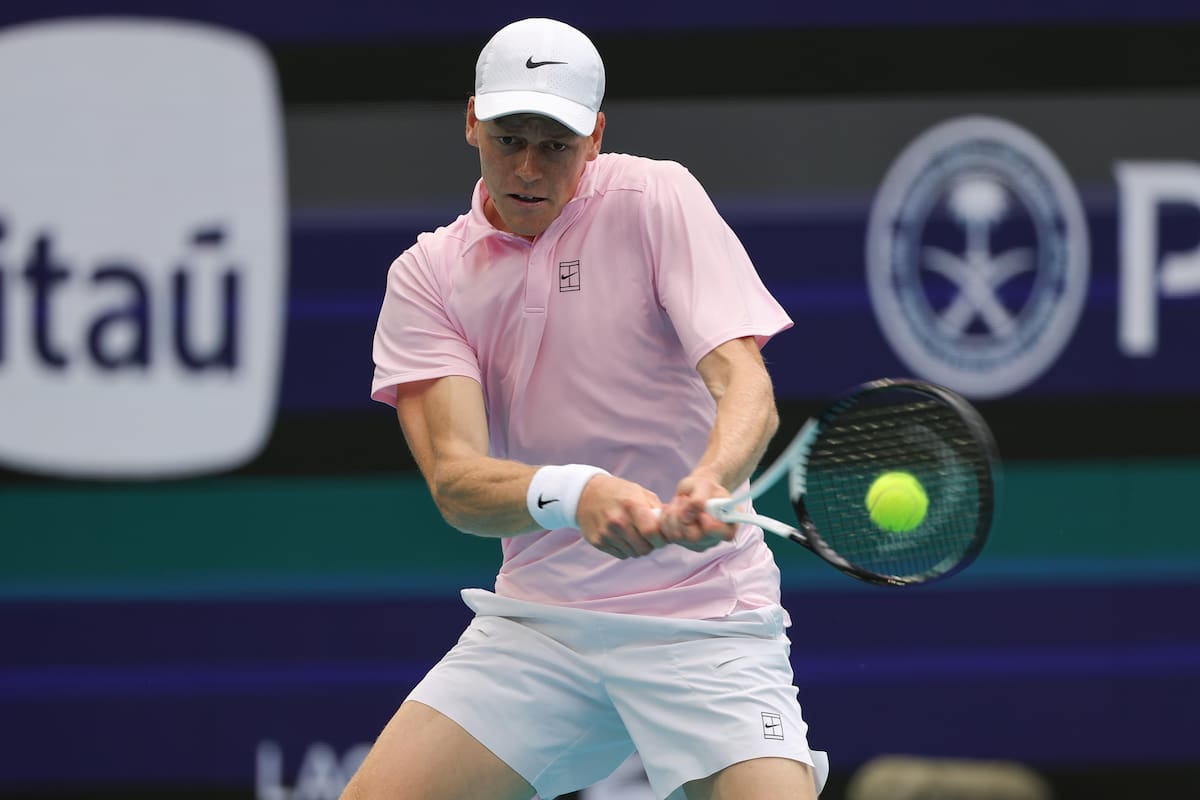 Jannik Sinner conquistó el Abierto de Miami en los Estados Unidos. //Foto, EFE: CRISTOBAL HERRERA-ULASHKEVICH