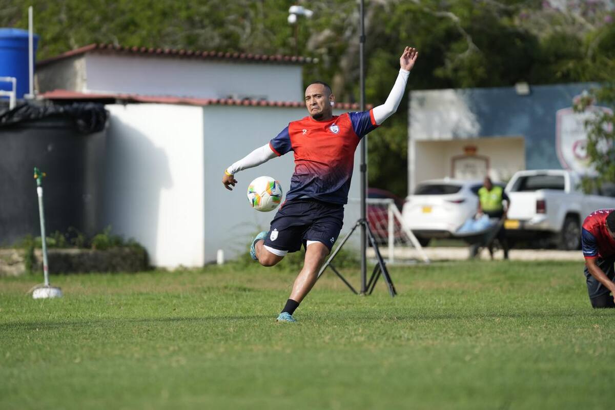 El último equipo donde militó Jarlan Barrera fue en el Deportivo Independiente Medellín (DIM). // Foto: Cortesía.