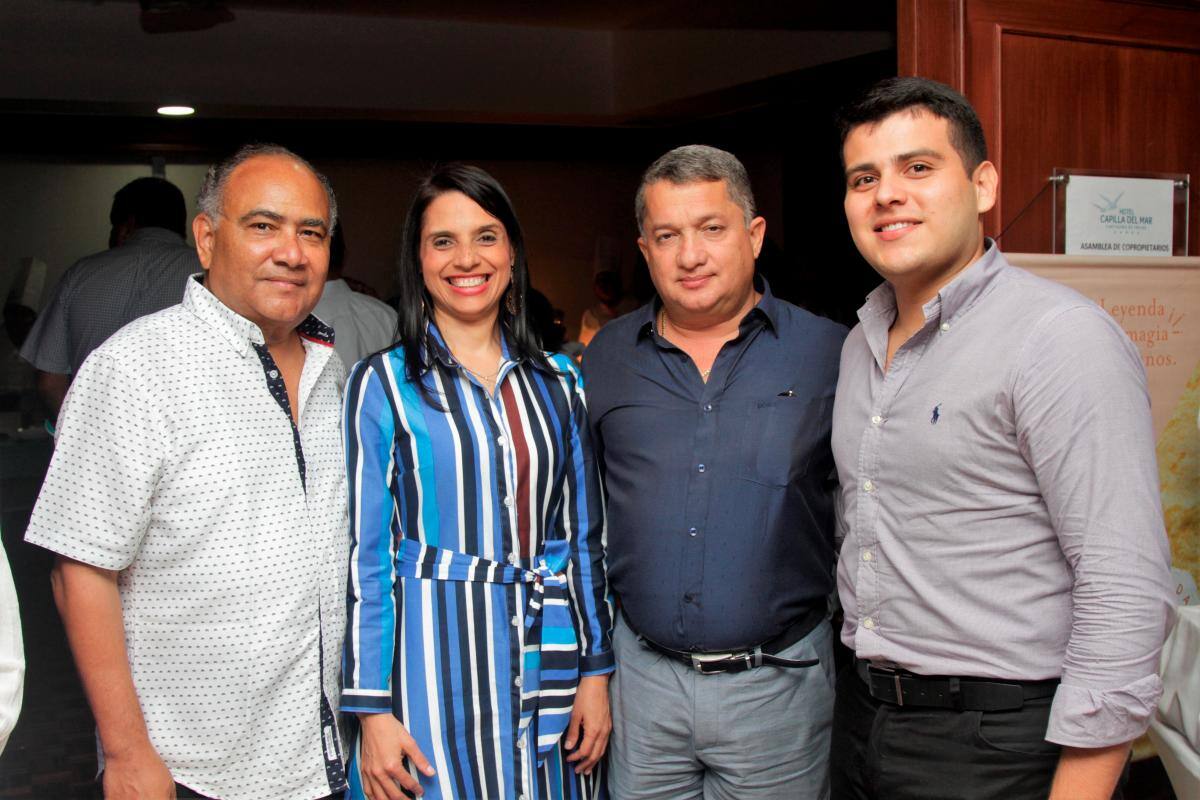 Javier Anaya, Julia Arteta, Jaime Ramírez y Jairo Ayala.