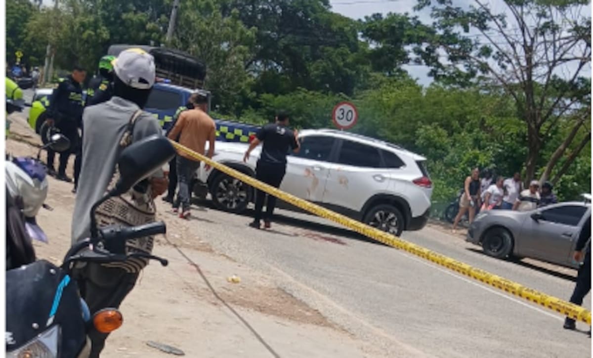 Javier Eduardo Quintero, de 28 años, y natural de Cartagena es el hombre que sicarios armados acabaron la vida al mediodía de este lunes, 27 de julio, en la entrada de la Urbanización Asturias, zona de conurbación entre Cartagena y Turbaco. //FOTO CORTESÍA.