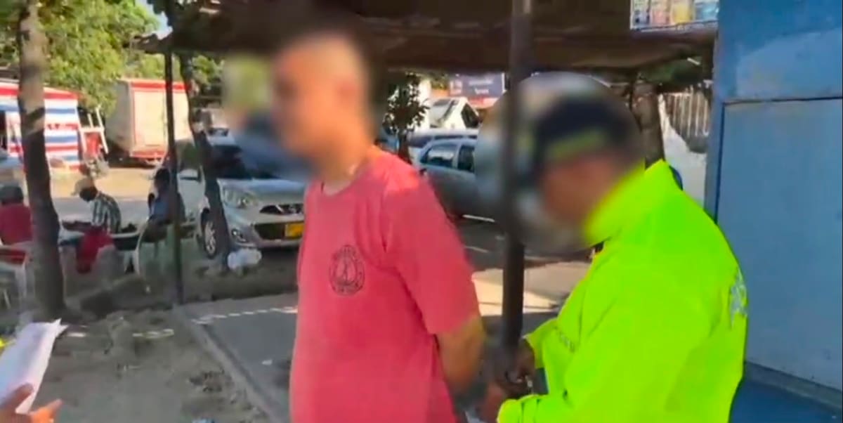 El presunto cabecilla financiero del Clan del Golfo en el norte de Bolívar. // FOTO: POLICÍA DE BOLÍVAR.