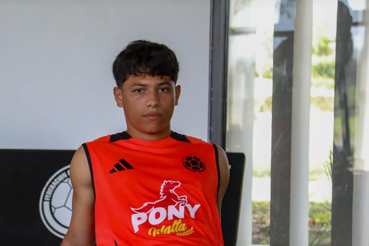 Selección Colombia de Fútbol sub-16, sueño cumplido para Jefferson Martínez