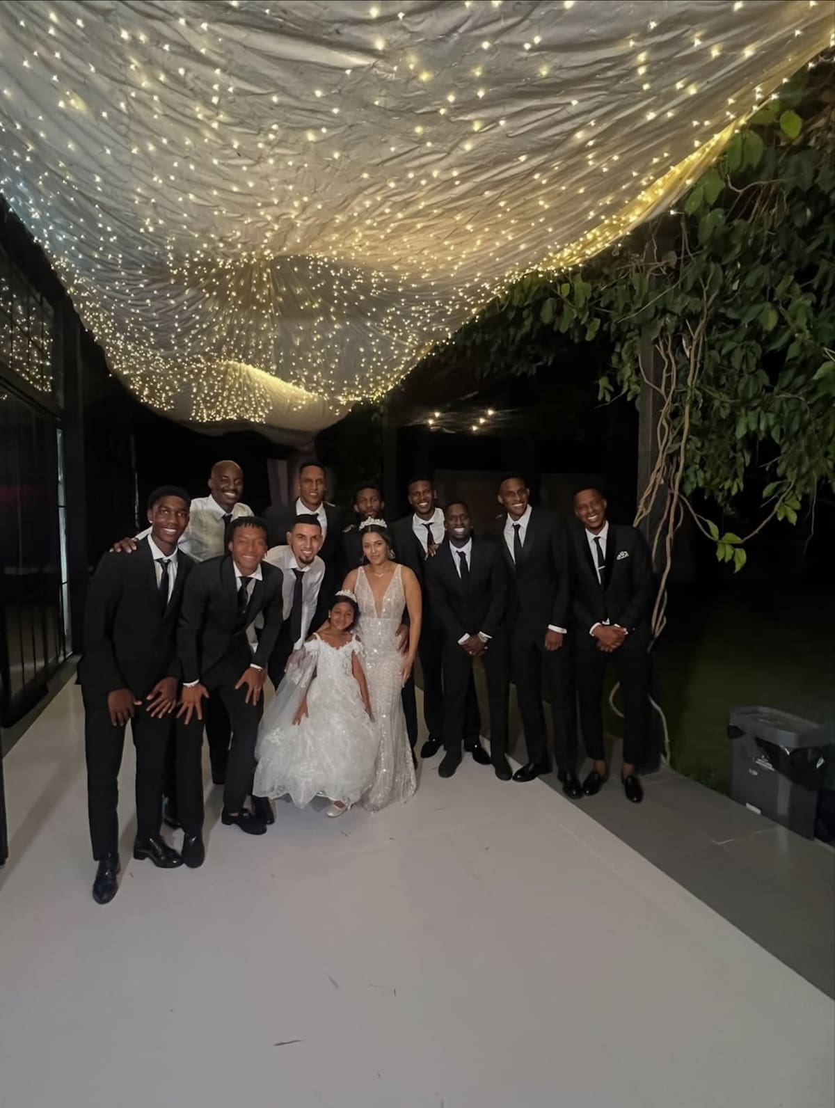 Jugadores de la Selección Colombia asistieron a la boda de Jefferson Lerma. //Foto: Instagram @jeffersonlerma