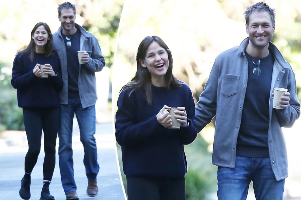 Jennifer Garner junto a su novio John Miller. //Foto: tomada de X.