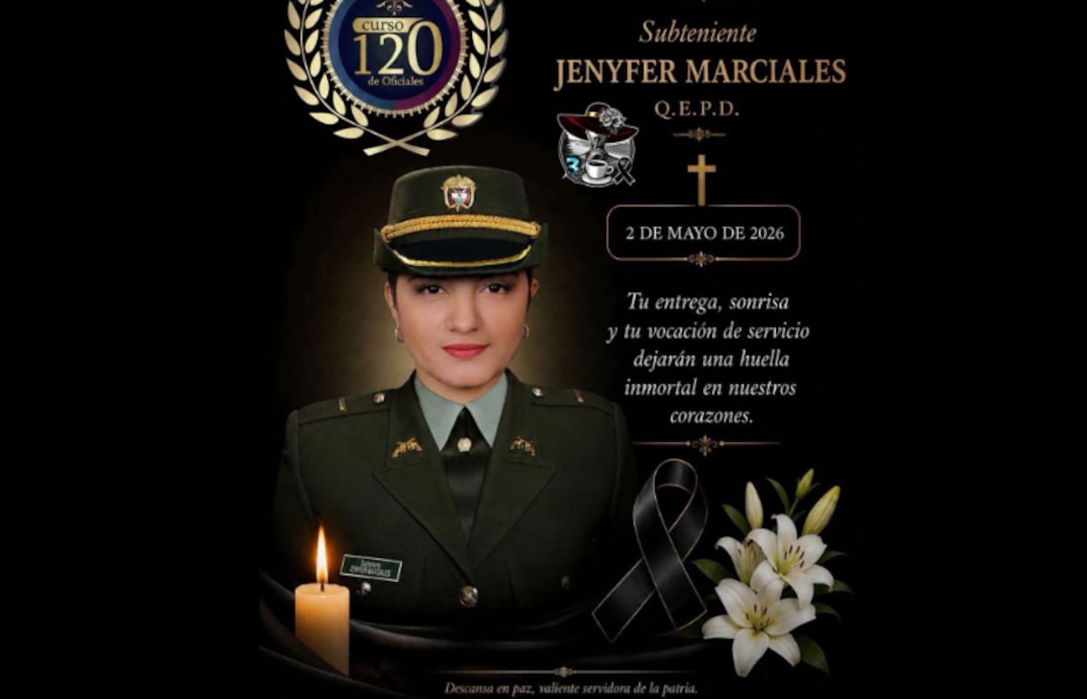 En la isla de Providencia hay profundo dolor tras conocerse el fallecimiento de la subteniente Jenyfer Marciales, integrante del curso 120 de oficiales de la Policía. //FOTO TOMADA DE FACEBOOK.