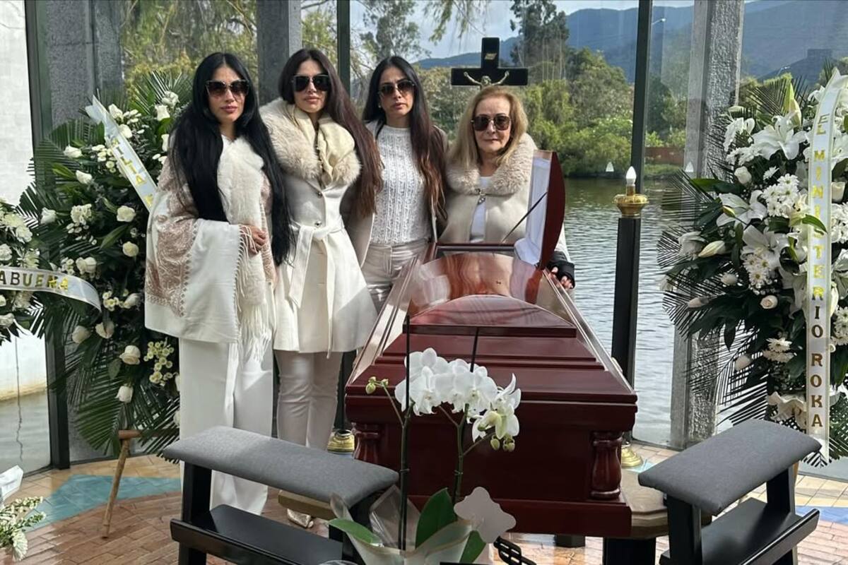 Jessica Cediel responde a críticas por fotos junto a ataúd: “Cada quien vive el duelo”