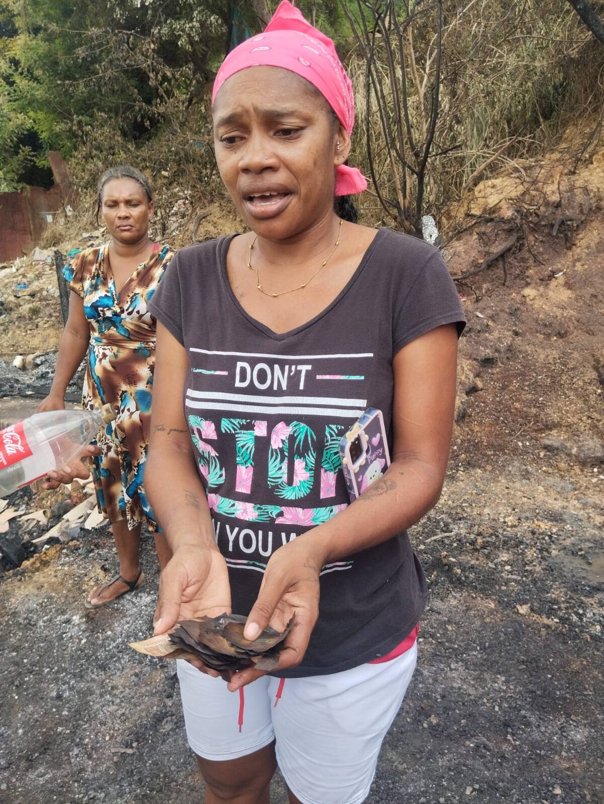 Jéssica Torres, víctima de incendio.