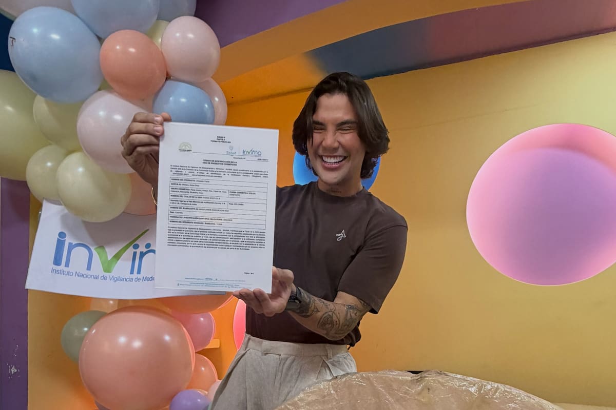 “¡Es oficial!“: influencer Jesús Arana confirma que recibió aval de Invima tras meses de lucha