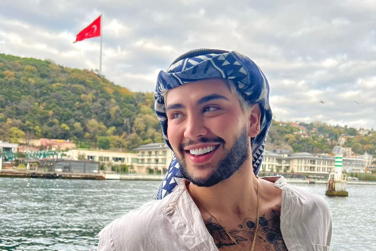 Jesús Arana, influencer cartagenero, cumple un sueño en Colombiamoda