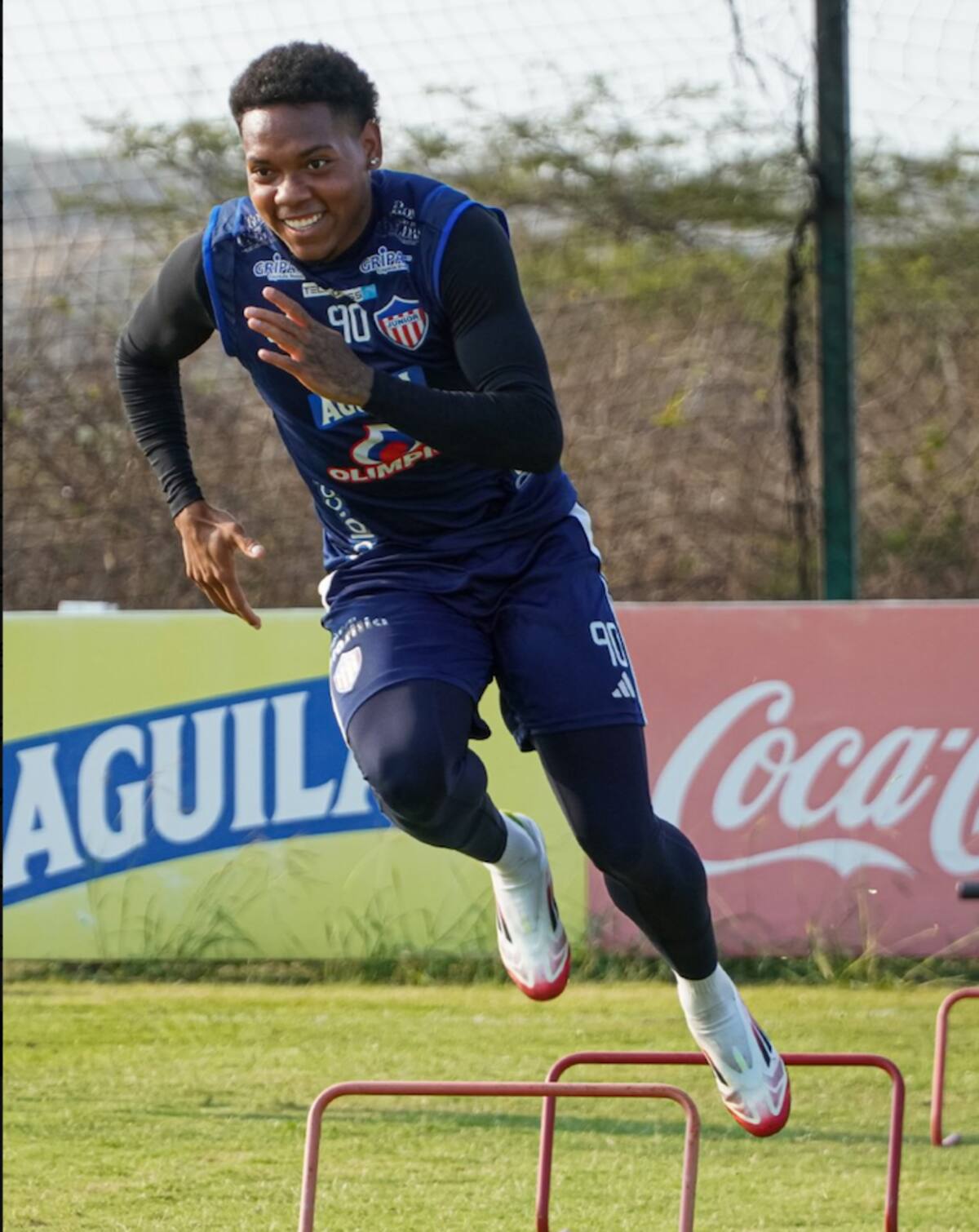 Jesús Díaz, está en la lista de convocados por el técnico César Farías para el partido de Junior ante Independiente Medellin hoy en el estadio Roberto Meléndez.//Cortesía.