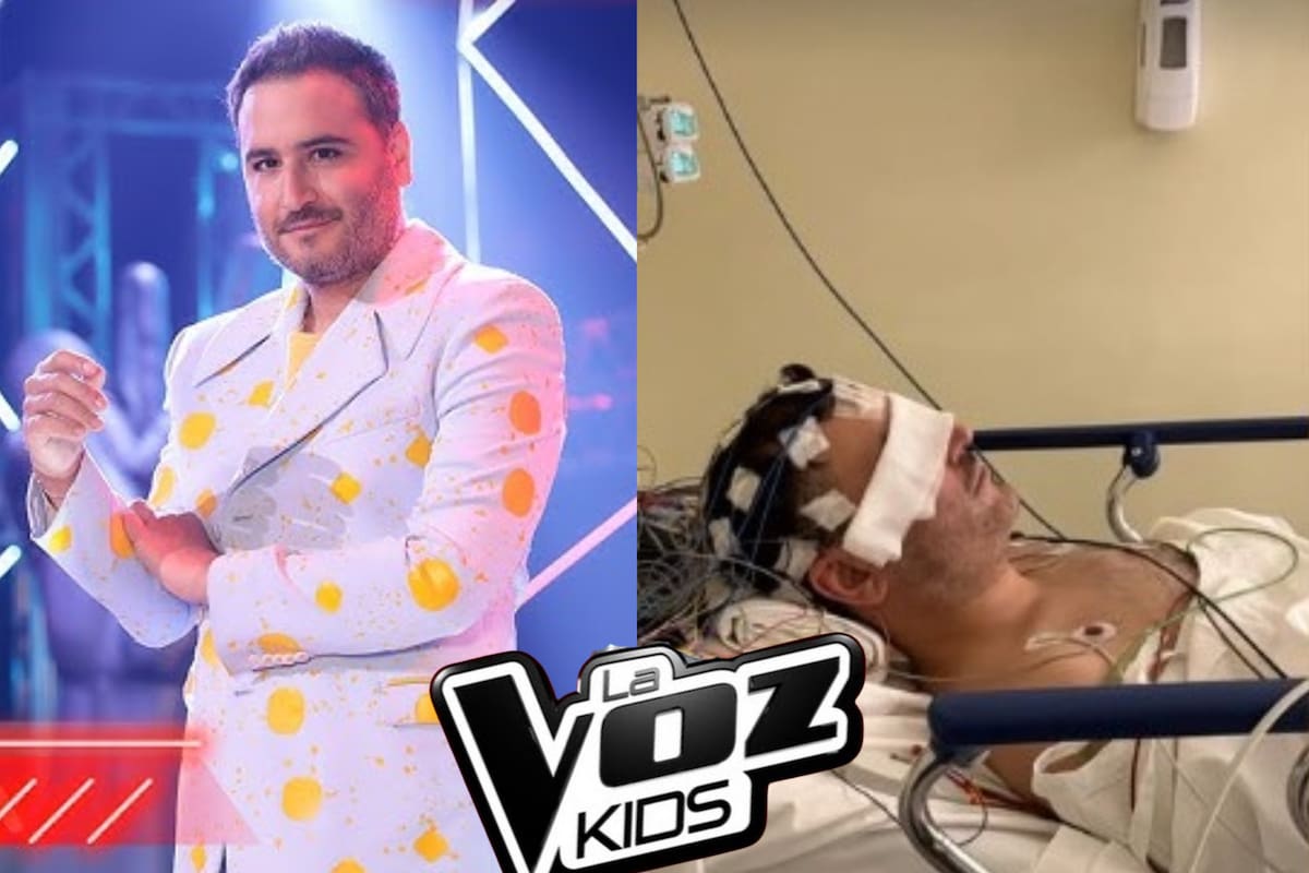 Exjurado de La Voz Kids preocupa a seguidores tras fotos desde hospital