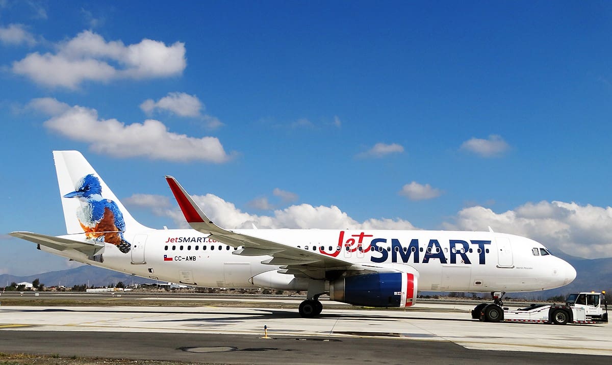 La aerolíne JetSmart ha movilizado más de 8 millones de pasajeros en dos años de operaciones en Colombia. //Foto Cortesía JetSmart.