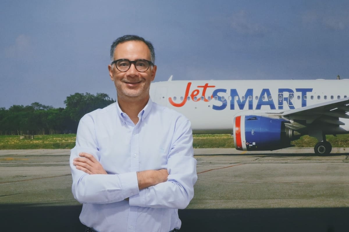 Mario García, Country Manager de JetSmart en Colombia. // Cortesía.