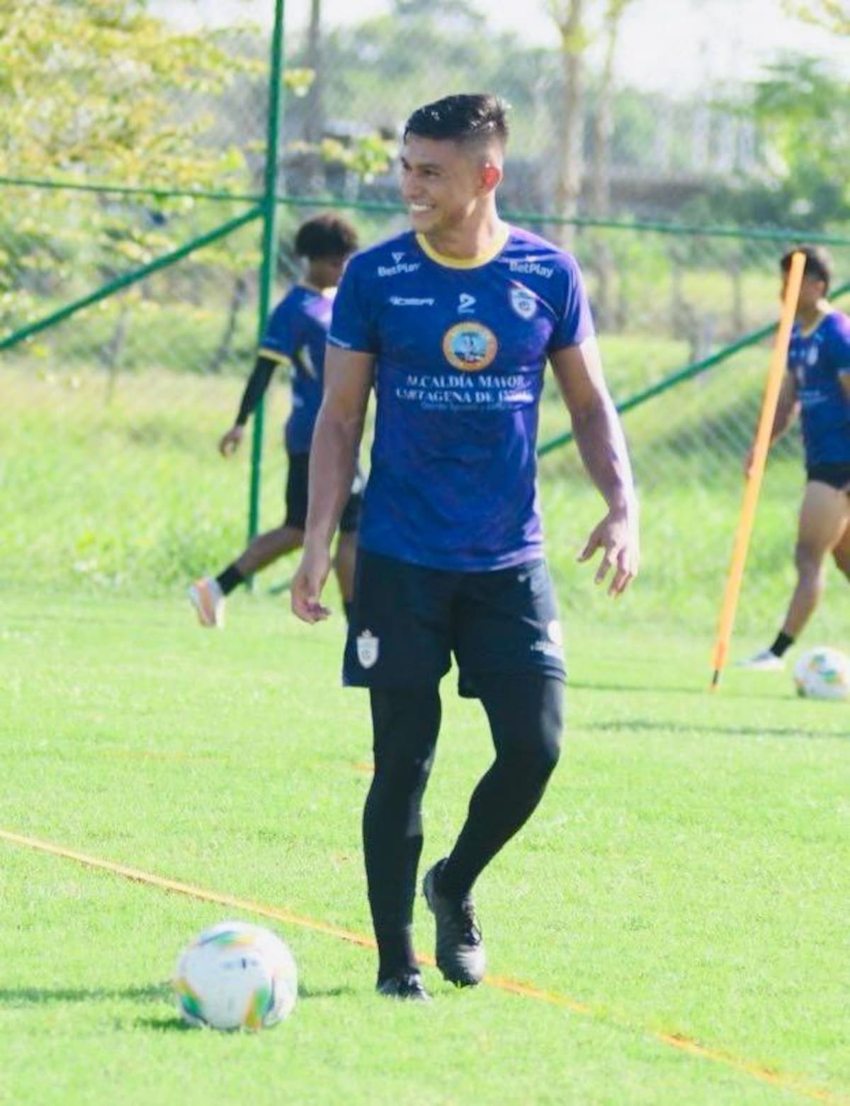 Jheison Solarte, jugador del Real Cartagena. //Cortesía