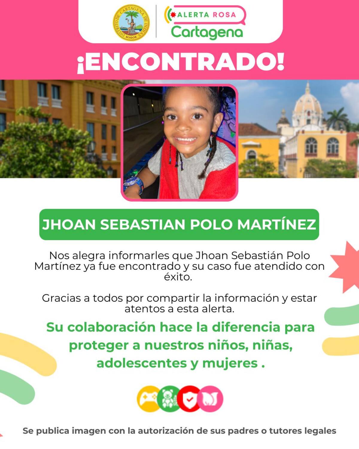 Jhoan Polo fue encontrado. // Cortesía.