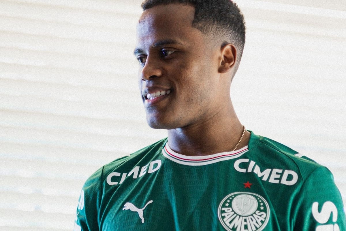 Jhon Arias fue presentado en Palmeiras: estas fueron las palabras del jugador