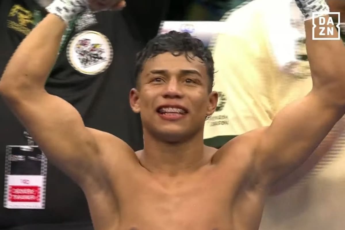 Jhon Bolaño, boxeador arenalero, ganó increíble combate en Arabia Saudí