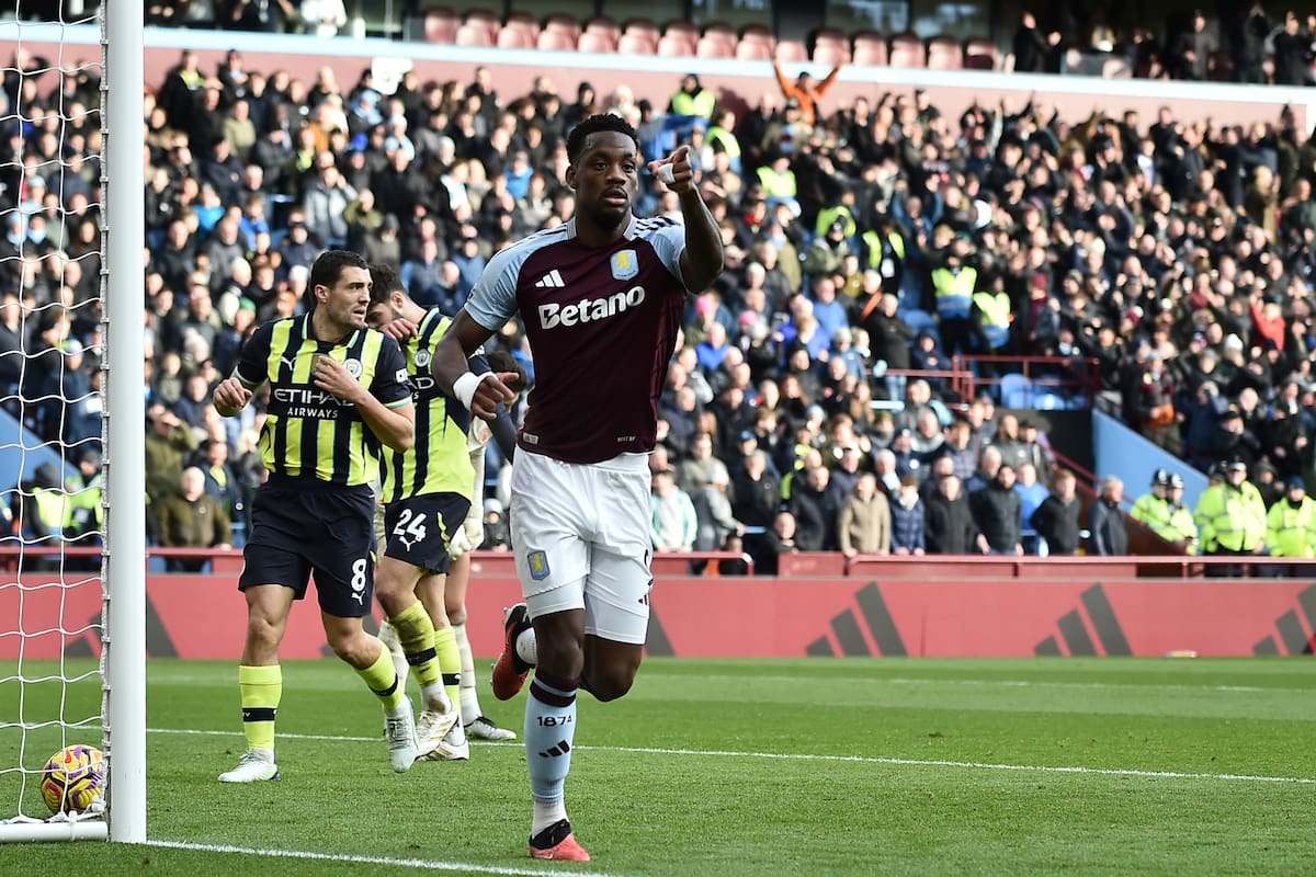 Video: gol de Jhon Durán en la victoria de Aston Villa sobre Manchester City