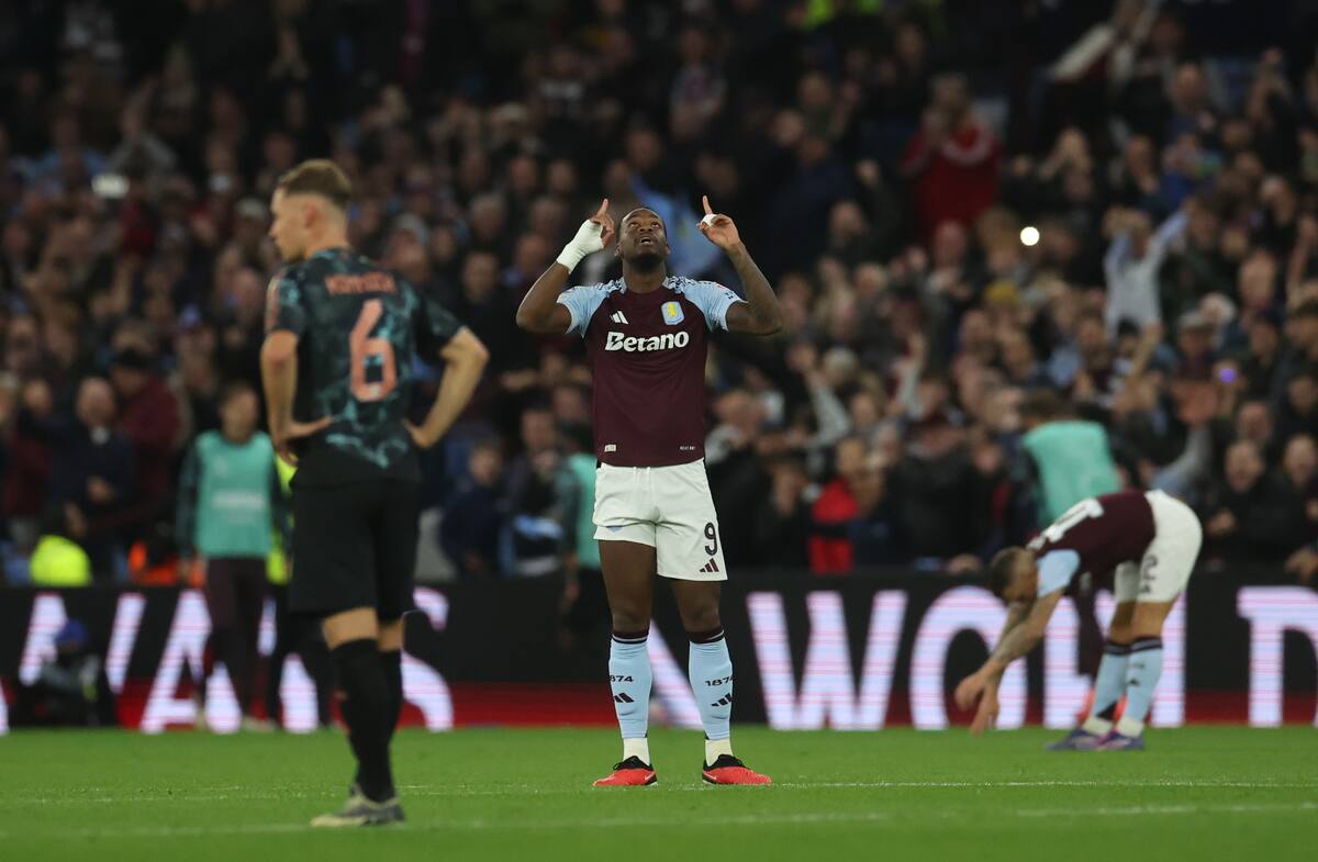 Jhon Durán anotó un golazo ante el Bayern Múnich en la UEFA Champions League. //EFE