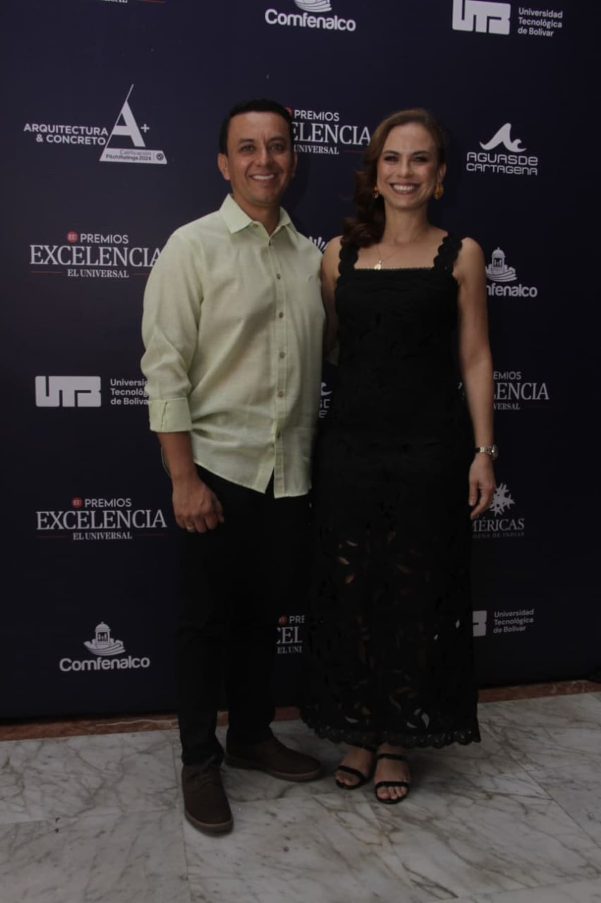 Jimmy Lozano y Alejandra Espinosa.