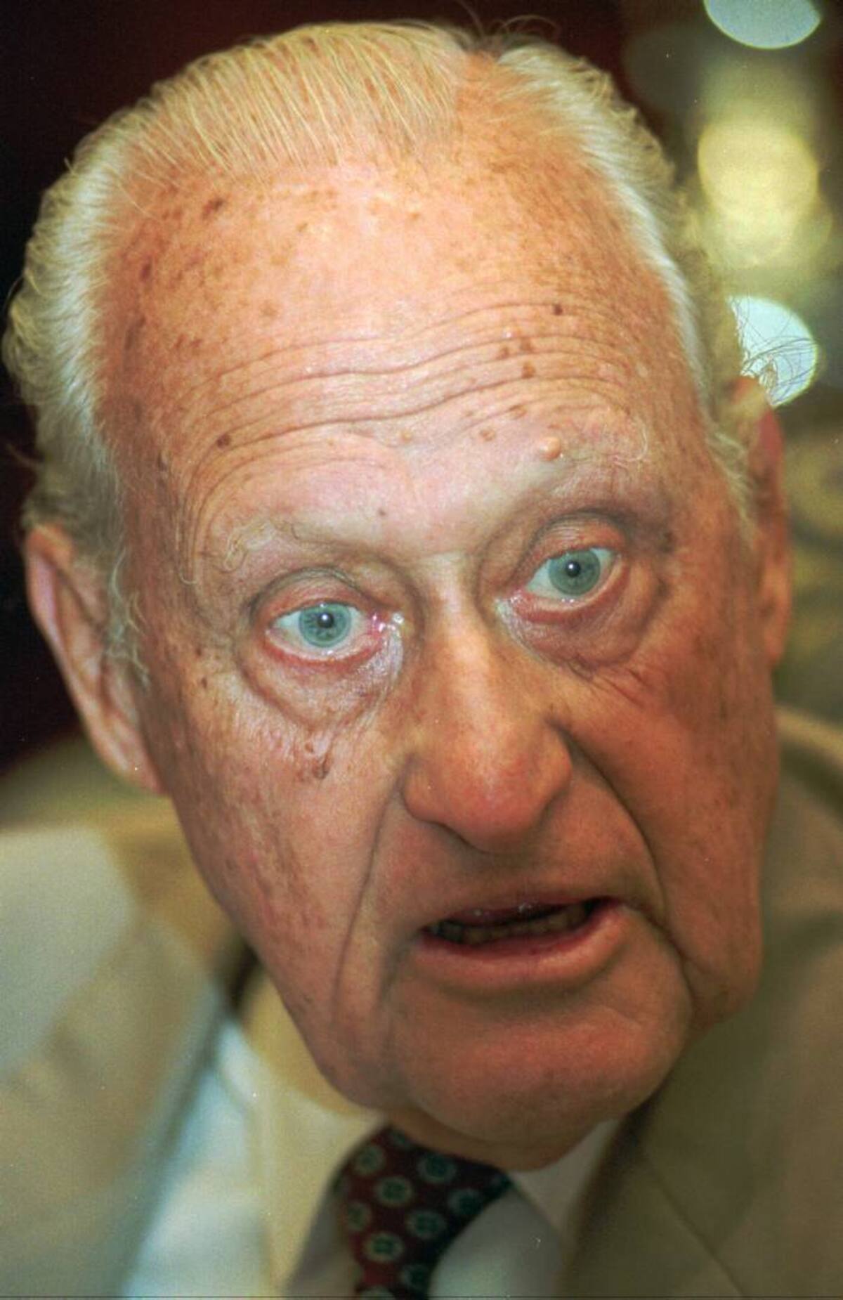 Joao Havelange, ex director de la FIFA. Archivo