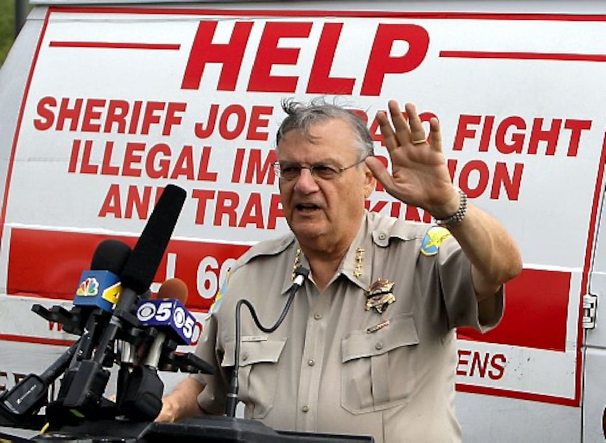 Joe Arpaio, el alguacil más duro de Estados Unidos. ARCHIVO