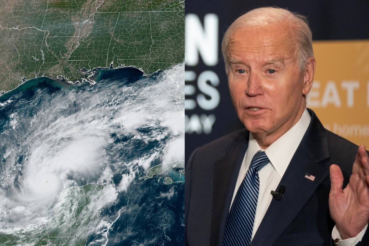“Podría ser el peor del siglo”: Biden sobre huracán Milton