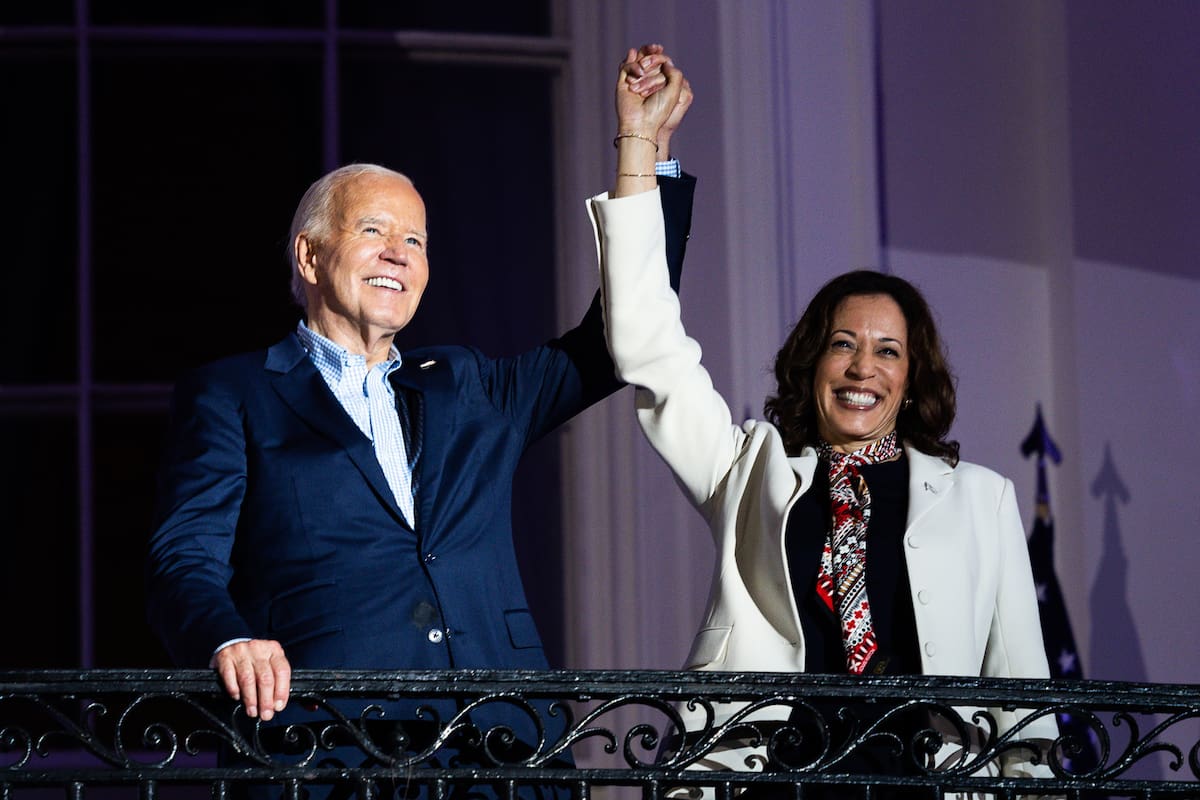 El presidente de EE.UU., Joe Biden, y la vicepresidenta, Kamala Harris. EFE/Tierney L. Cross