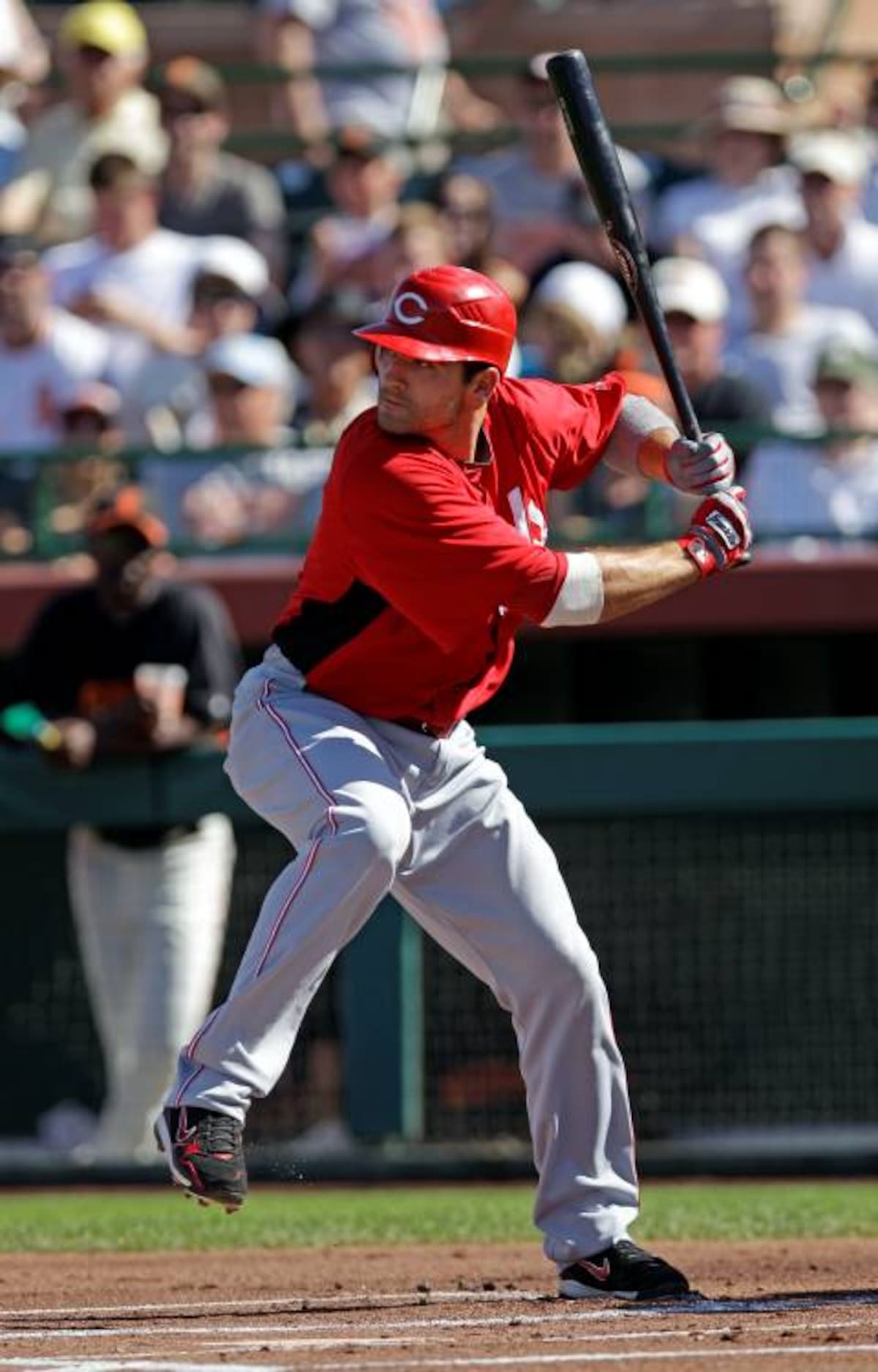 Joey Votto firmó con los Rojos por 12 años y 200 millones de dólares. AP