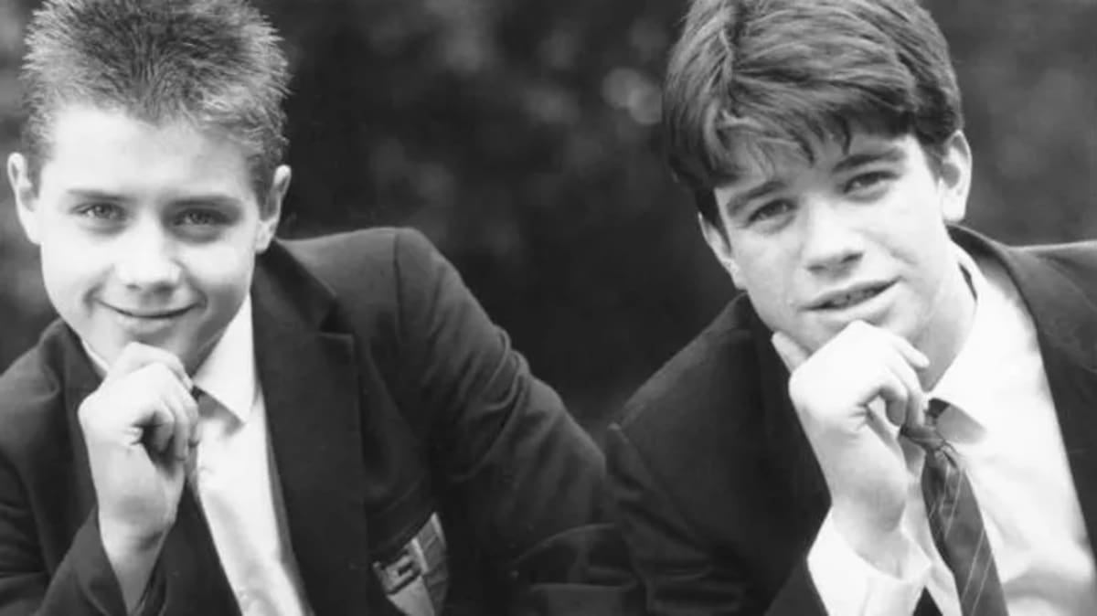 John Alford hizo el rol de Robbie Wright en Grange Hill. //Foto: captura de pantalla.