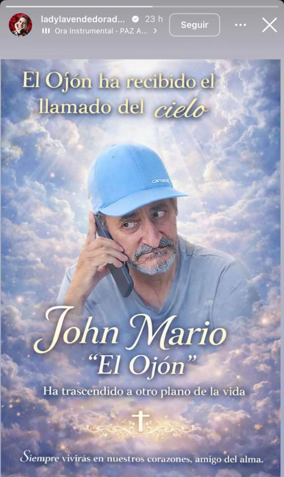 John Mario conocido como "El Ojón". //Cortesía.
