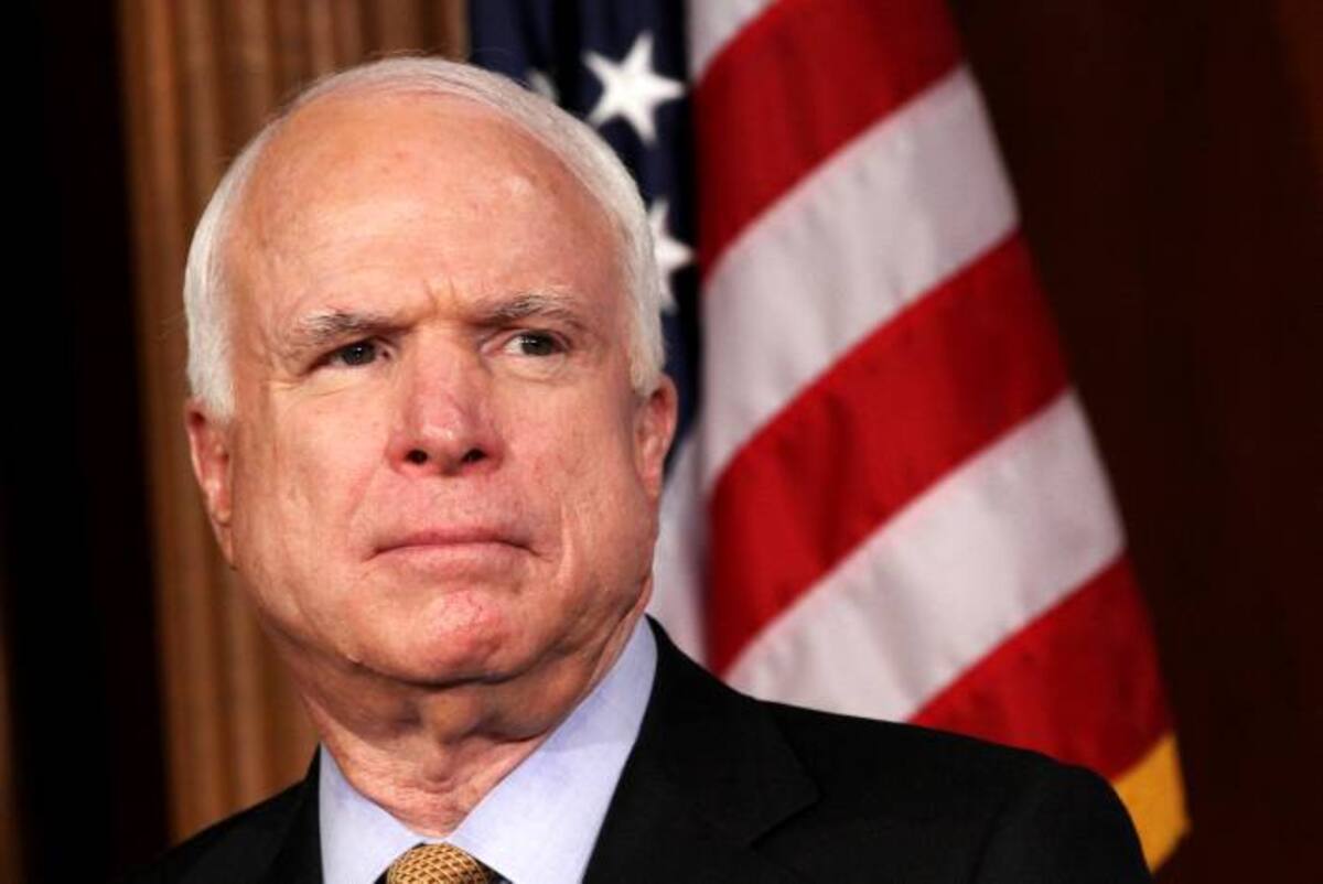 John McCain, senador republicano. AP