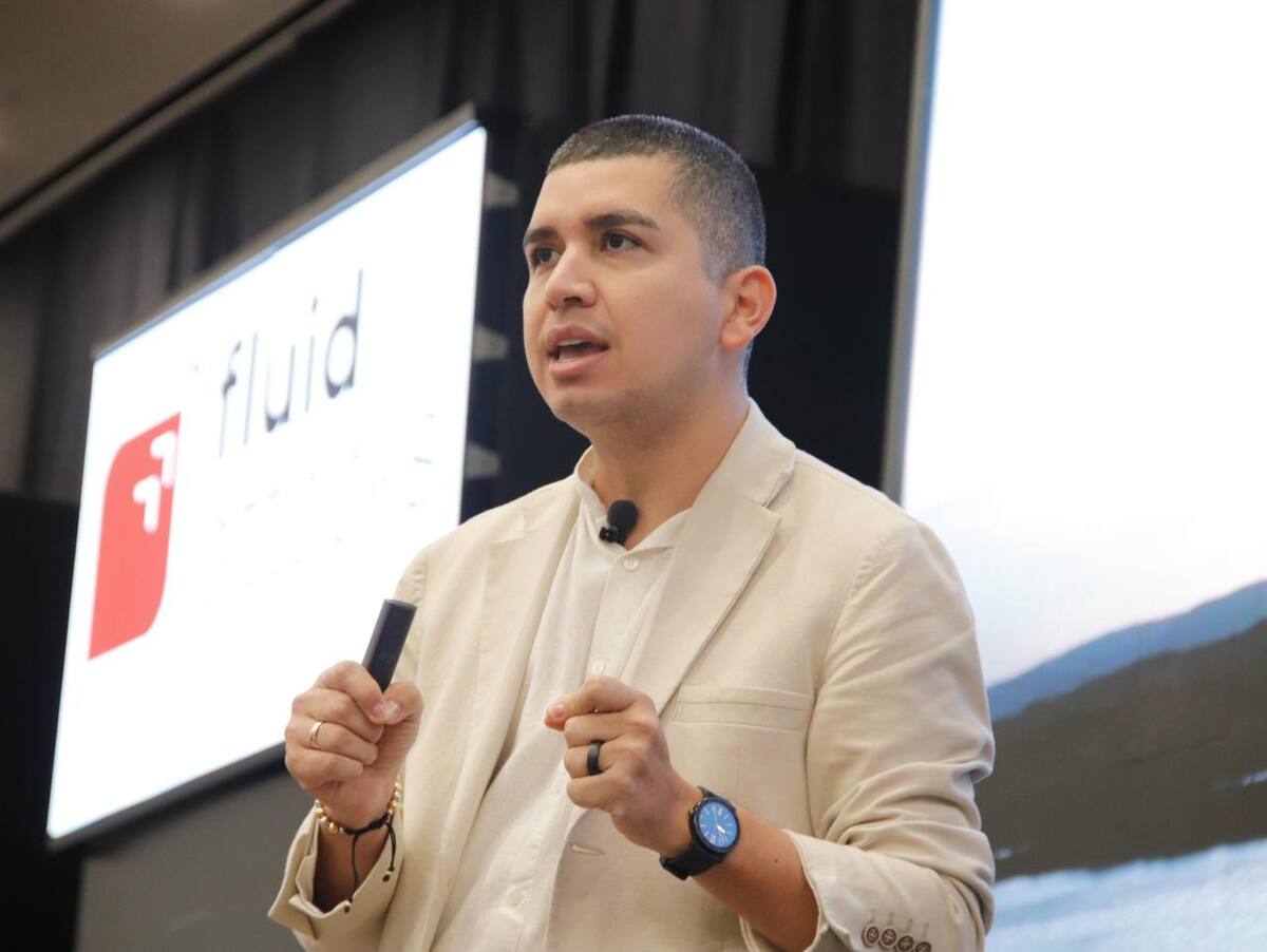 Jonathan Malagón, presidente de Asobancaria, en la instalación 16 Congreso de Prevención de Fraude y Ciberseguridad. // Foto: Colprensa.